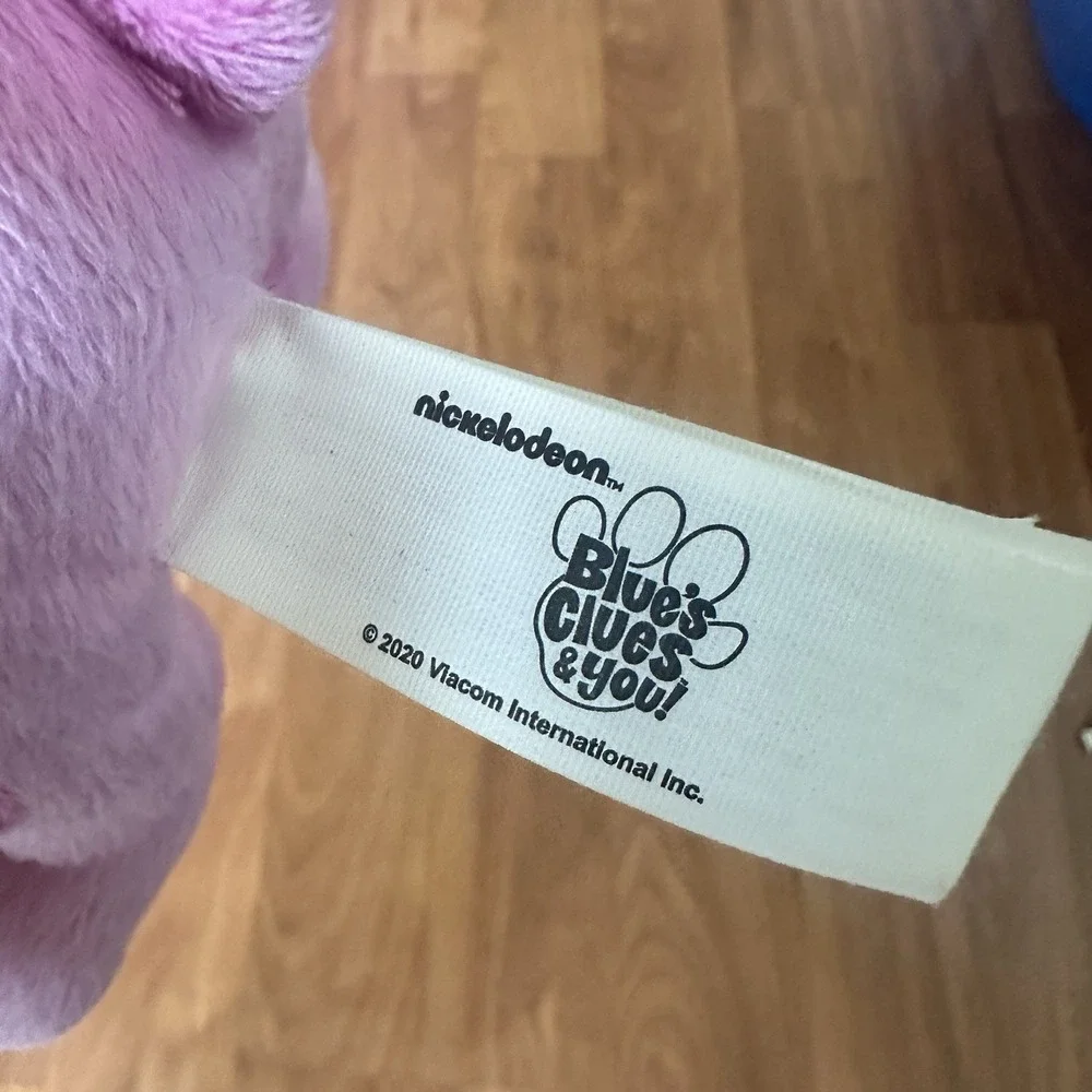 Blues Clues Magenta Plush Stuffed‎ 2020 Nickelodeon Puppy Dog